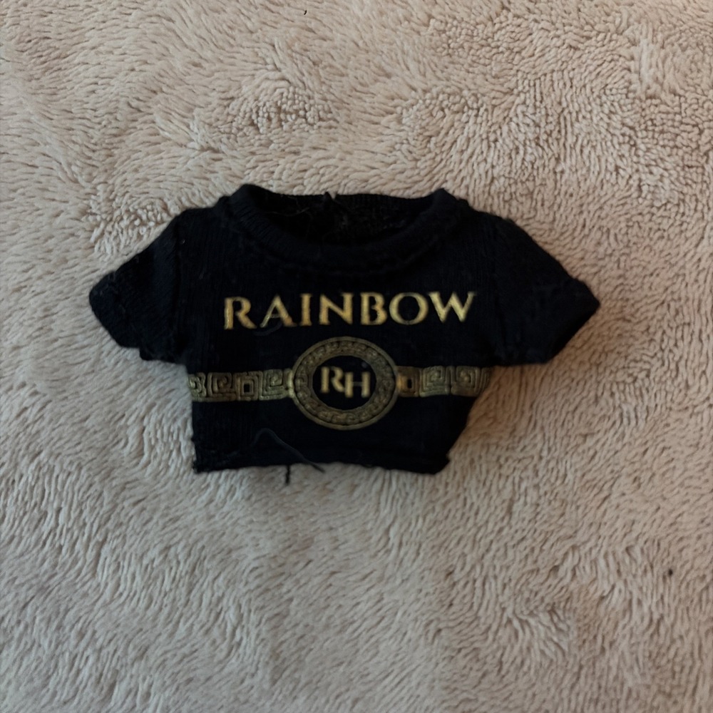 2021 Rainbow High Deluxe Fashion Closet‎ Black Top Shirt Clothes